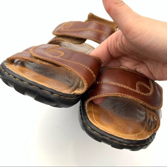 Josef Selbel sandals 39 8-8.5 leather gorpcore - Picture 7 of 12